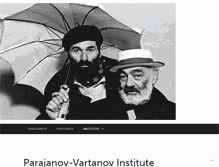 Tablet Screenshot of parajanov.com